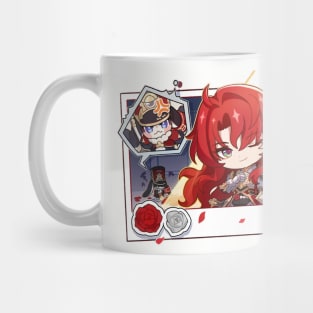 Honkai Star Rail Chibi Argenti Dazzle Mug